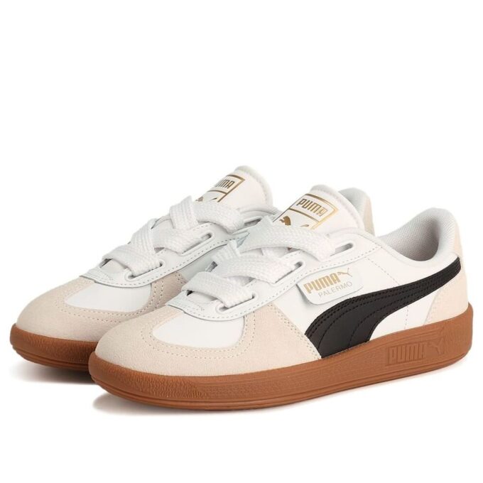 (WMNS) Palermo Wide Lace SD “Blanco Negro Gris Vapor”