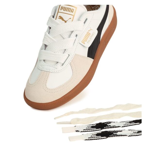 (WMNS) Palermo Wide Lace SD “Blanco Negro Gris Vapor”