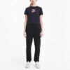 (WMNS) Pantalón deportivo de punto negro/rojo