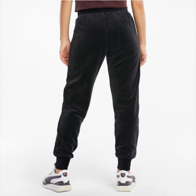 (WMNS) Pantalones de punto con logotipo bordado icónico en negro