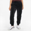(WMNS) Pantalones de punto con logotipo bordado icónico en negro
