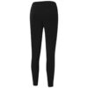 (WMNS) Pantalones deportivos casuales de punto con cordón estilo gato, color negro