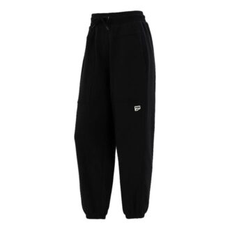 (WMNS) Pantalones largos deportivos transpirables para correr negros