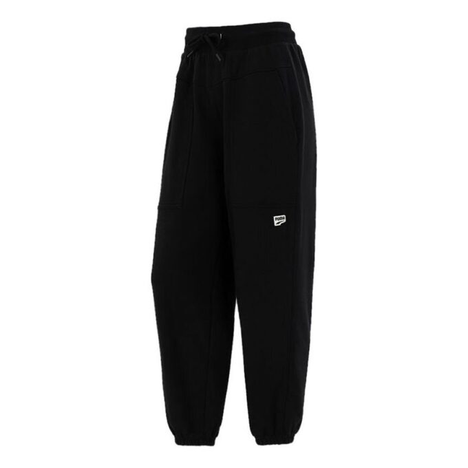 (WMNS) Pantalones largos deportivos transpirables para correr negros