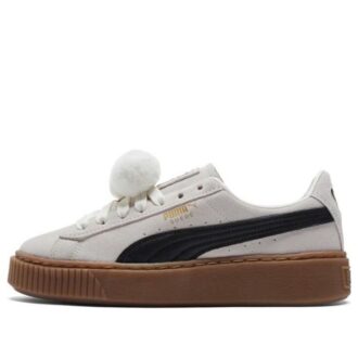 (WMNS) Plataforma de gamuza “Blanco crema”
