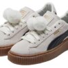 (WMNS) Plataforma de gamuza “Blanco crema”