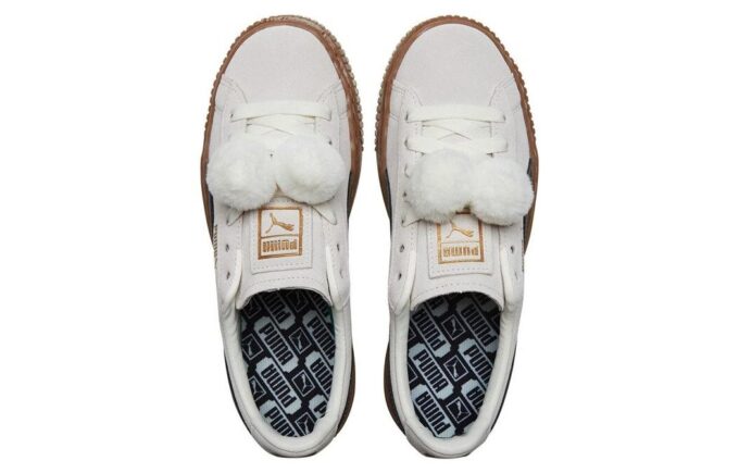 (WMNS) Plataforma de gamuza “Blanco crema”