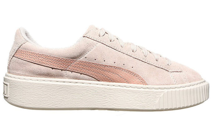 (WMNS) Plataforma de gamuza con serpiente Rihanna para rosa