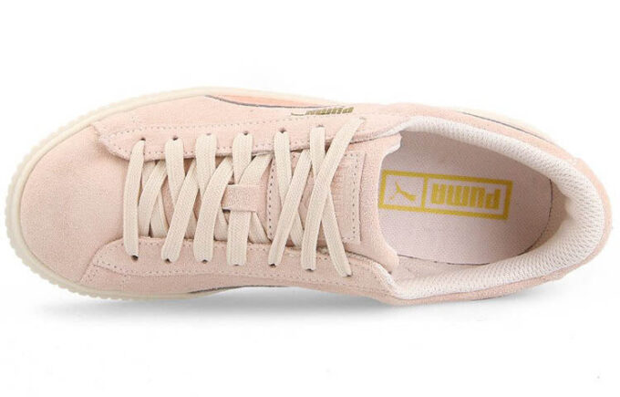 (WMNS) Plataforma de gamuza con serpiente Rihanna para rosa