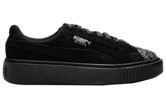 (WMNS) Plataforma de gamuza “Crushed Gem – Negro”