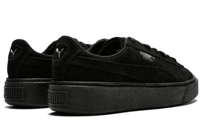 (WMNS) Plataforma de gamuza “Crushed Gem – Negro”