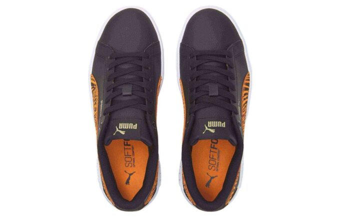 (WMNS) Plataforma Mash “Negro Blanco Naranja”
