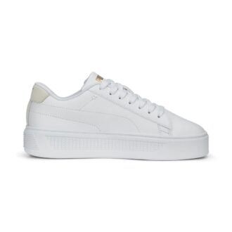 (WMNS) Plataforma Smash V3 “Corte láser blanco oro prístino”