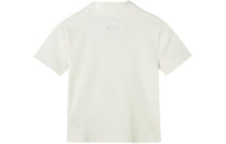 (WMNS) Polo con logo en beige y rojo