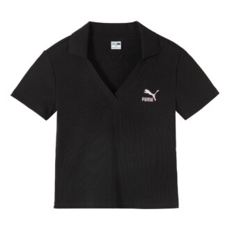 (WMNS) Polo con logo “Negro”