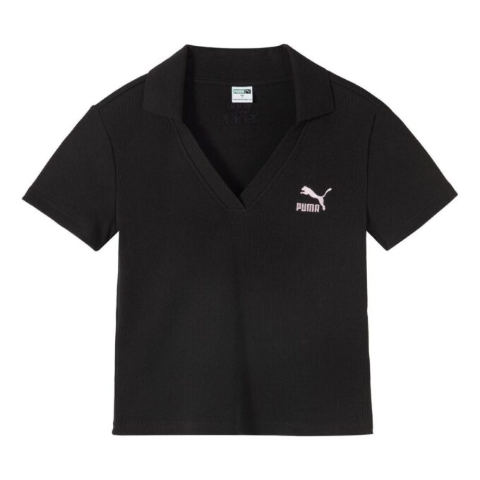 (WMNS) Polo con logo “Negro”