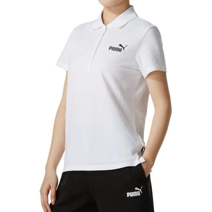 (WMNS) Polo con logotipo “Blanco”