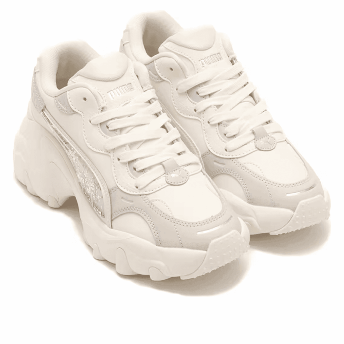 (WMNS) Pulsar Wedge “Blanco Lentejuelas”
