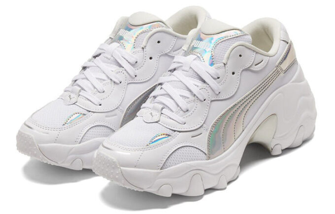 (WMNS) Pulsar Wedge “Iridiscente – Blanco Plata”