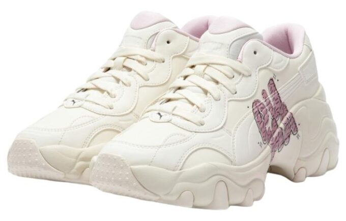 (WMNS) Pulsar Wedge Logo Play “Blanco Rosa”