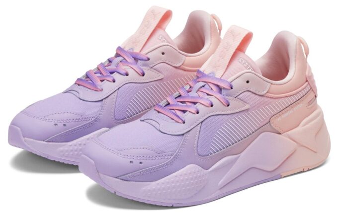 (WMNS) RS X “Polvo de rosa violeta intenso descolorido”