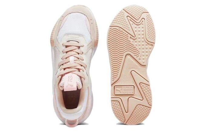 (WMNS) RS-X reinventa el “blanco rosa escarchado”