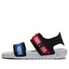 (WMNS) Sandalias casuales Signature Softride Negro Rojo Azul