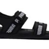 (WMNS) Slide Softride “Wordmark – Negro y blanco”