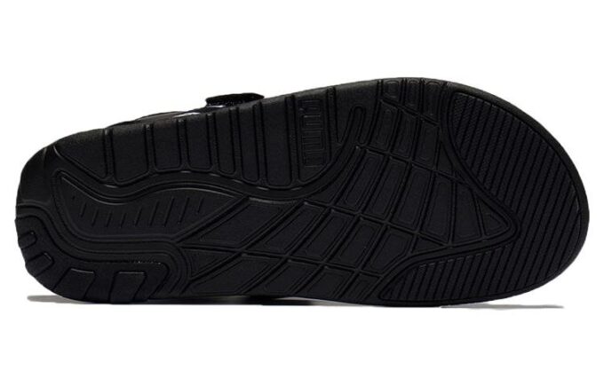 (WMNS) Slide Softride “Wordmark – Negro y blanco”