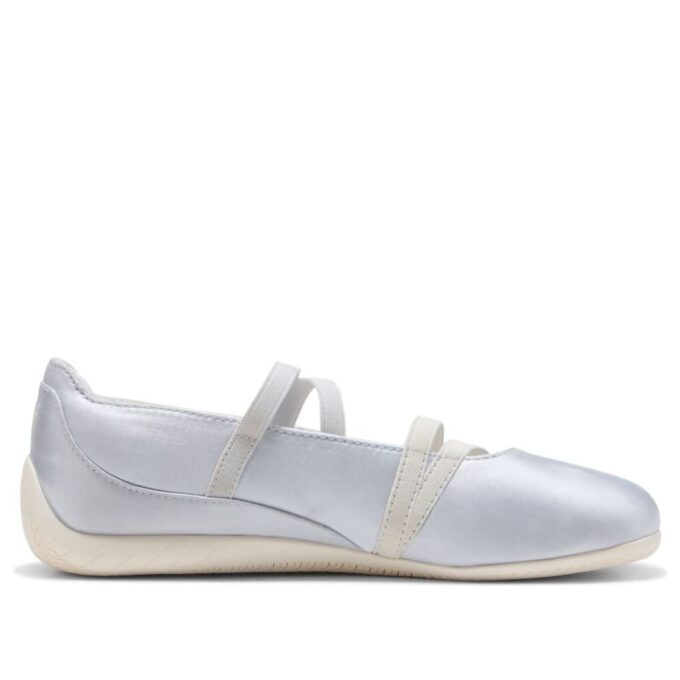 (WMNS) Speedcat Ballet “Silver Mist Satén Blanco Cálido”