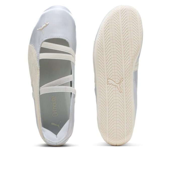 (WMNS) Speedcat Ballet “Silver Mist Satén Blanco Cálido”