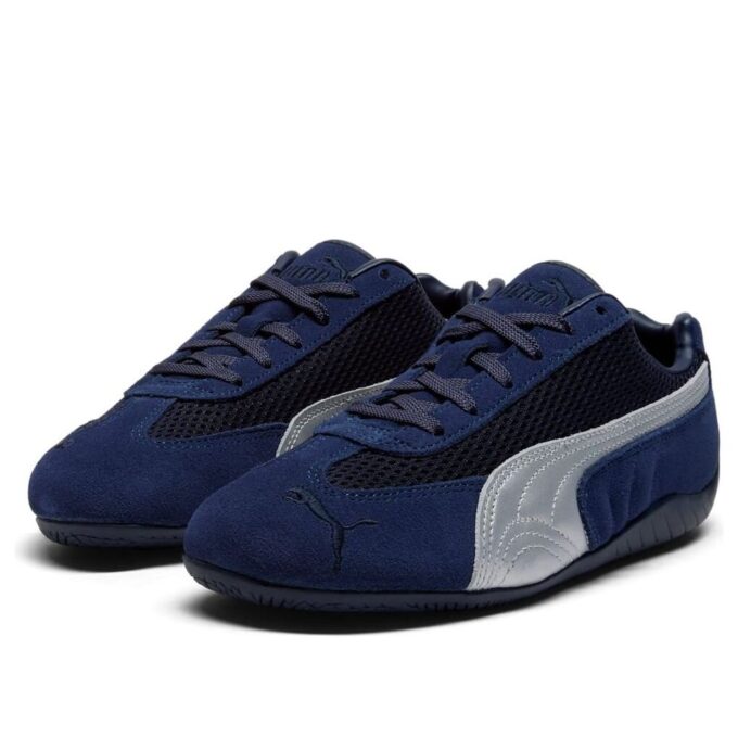 (WMNS) Speedcat Premium “Azul Marino Plata Mate”