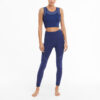 (WMNS) STUDIO Top corto en capas “Azul”