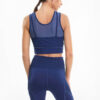 (WMNS) STUDIO Top corto en capas “Azul”