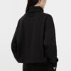 (WMNS) Sudadera clásica con logotipo bordado negra