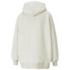 (WMNS) Sudadera con capucha clásica de forro polar con estampado de logotipo extragrande y abrigada en gris