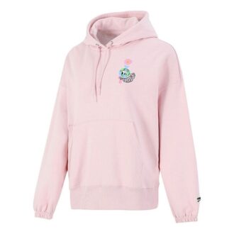 (WMNS) Sudadera con capucha gráfica Downtown Rosa