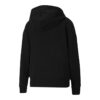 (WMNS) Sudadera con capucha negra con estampado de logotipo clásico