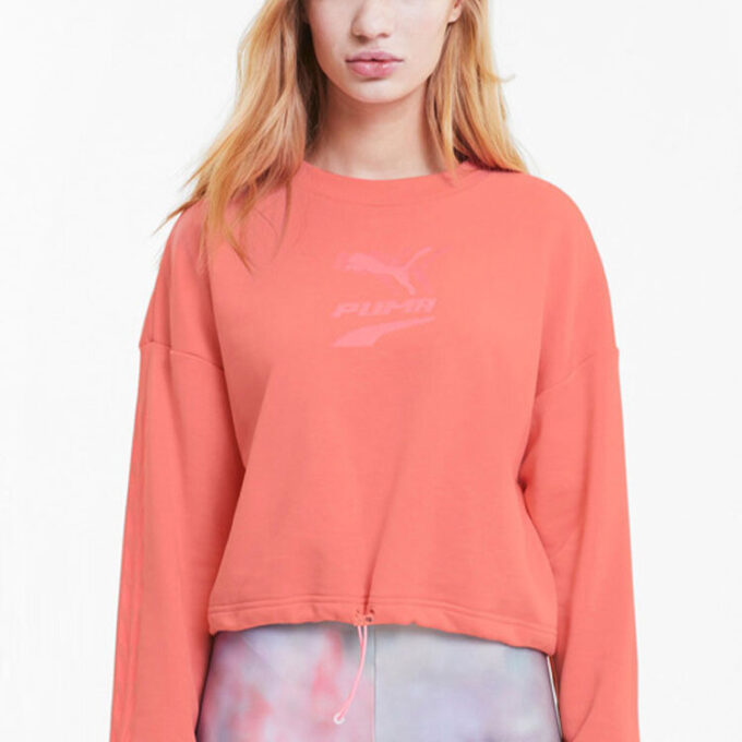 (WMNS) Sudadera con logo Evide “Rosa”
