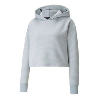 (WMNS) Sudadera deportiva gris para entrenamiento de yoga y running de estudio