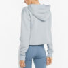 (WMNS) Sudadera deportiva gris para entrenamiento de yoga y running de estudio