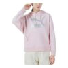 (WMNS) Sudadera deportiva informal con capucha y logo grande en rosa