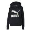 (WMNS) Sudadera deportiva informal negra con capucha