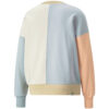 (WMNS) Sudadera holgada de cuello redondo Downtown, color blanco