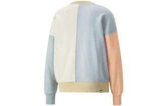 (WMNS) Sudadera holgada de cuello redondo Downtown, color blanco