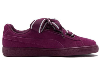 (WMNS) Suede Heart Satin 2 “Morado oscuro”