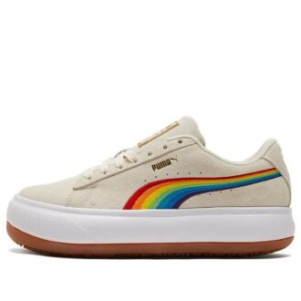 (WMNS) Suede Mayu “Arcoíris – Blanco Susurro”