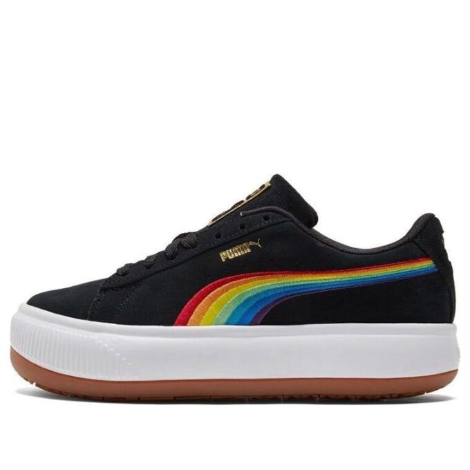 (WMNS) Suede Mayu “Arcoíris – Negro”