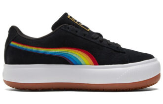(WMNS) Suede Mayu “Arcoíris – Negro”