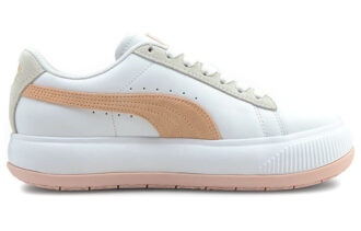 (WMNS) Suede Mayu Blanco Naranja